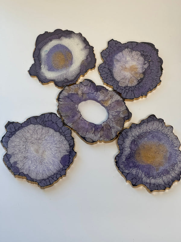 Geode Coaster Set