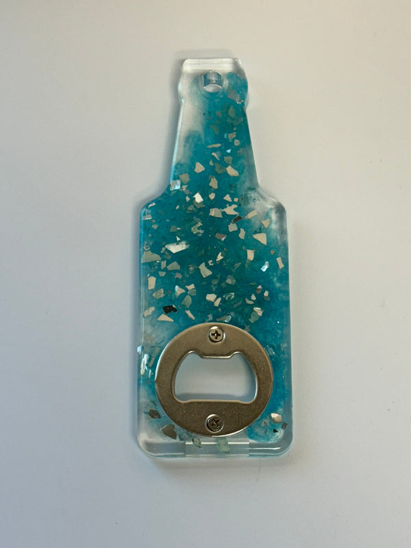 Crushed Glass Bottle Opener