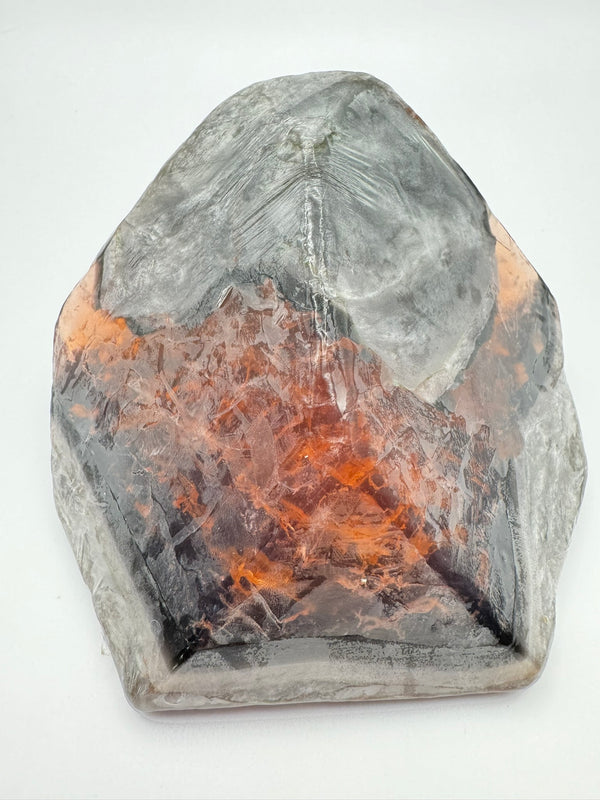 Fire Geode Soap Rock