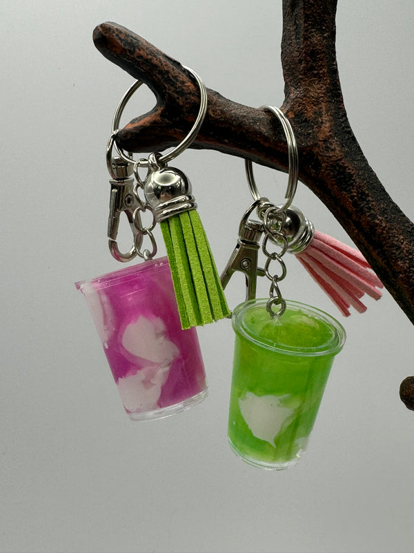 Ice Cream Float Keychain