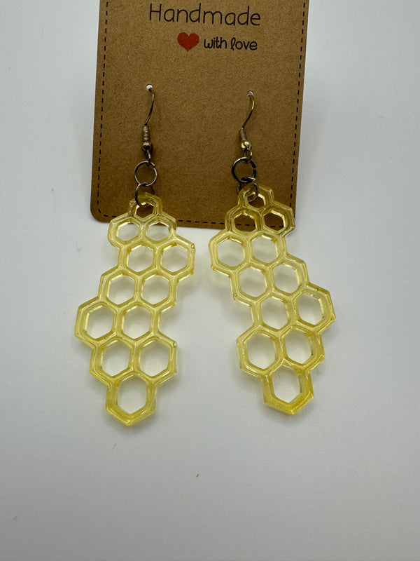 Honey Comb Earrings