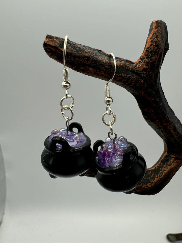 Boiling Cauldron Earrings